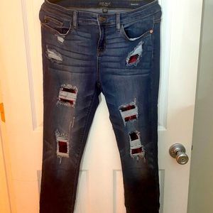 EUC - Buffalo Plaid jeans-perfect w/blouse listed